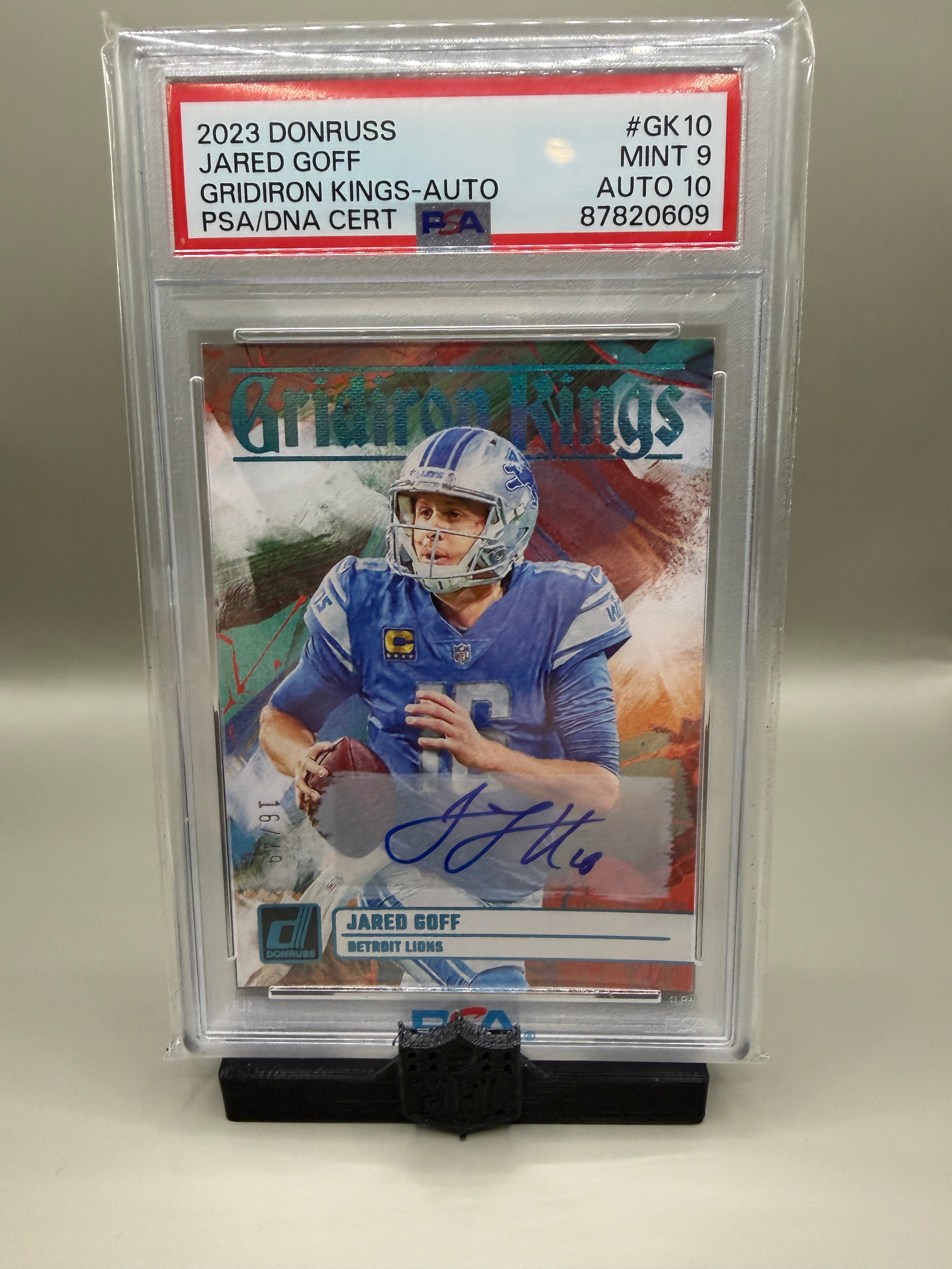 Jared Goff auto /49