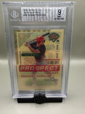 Yohandy Morales 1/1 gold vinyl BGS 9