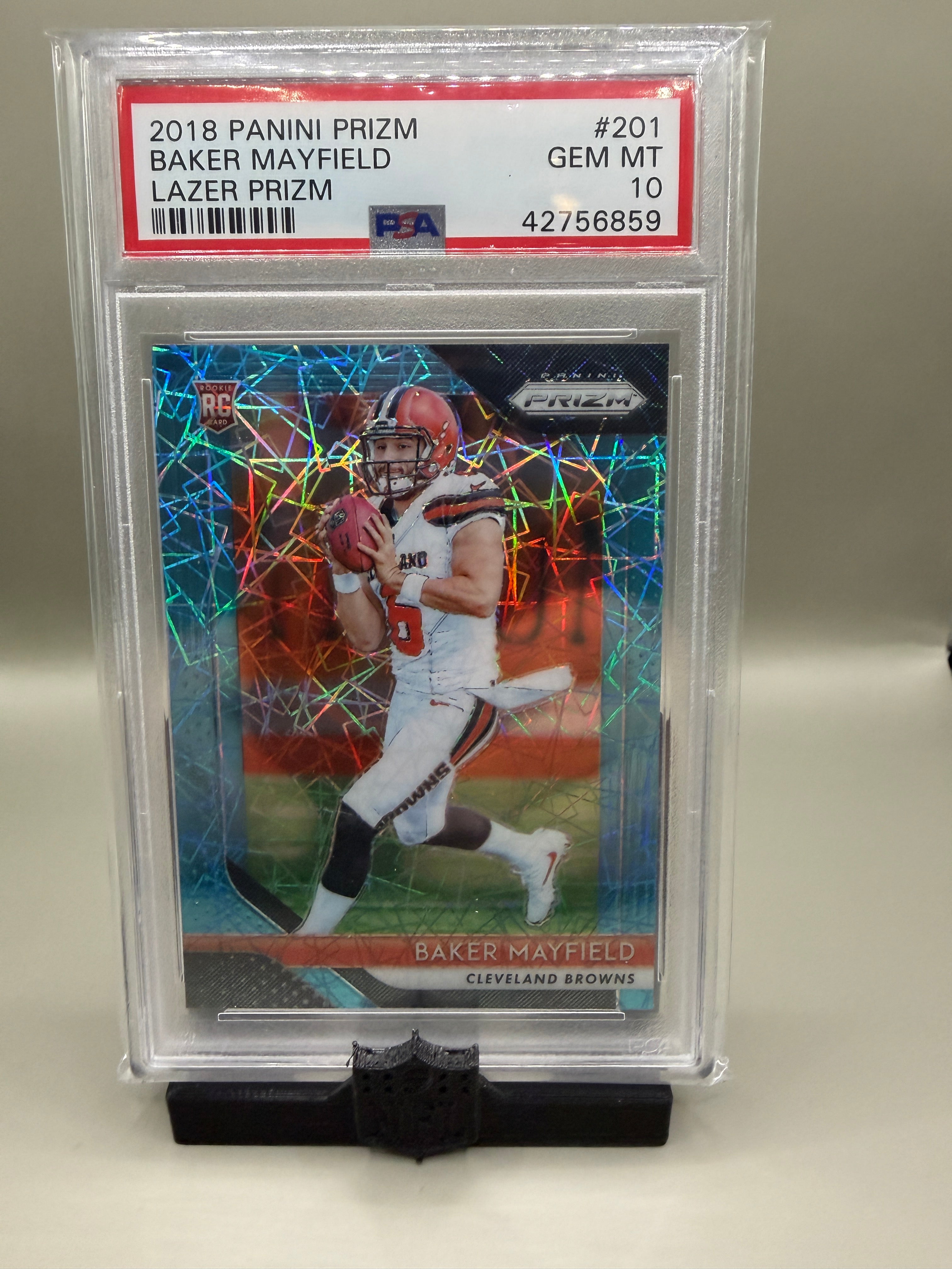 Baker MayField Rookie lazer prism