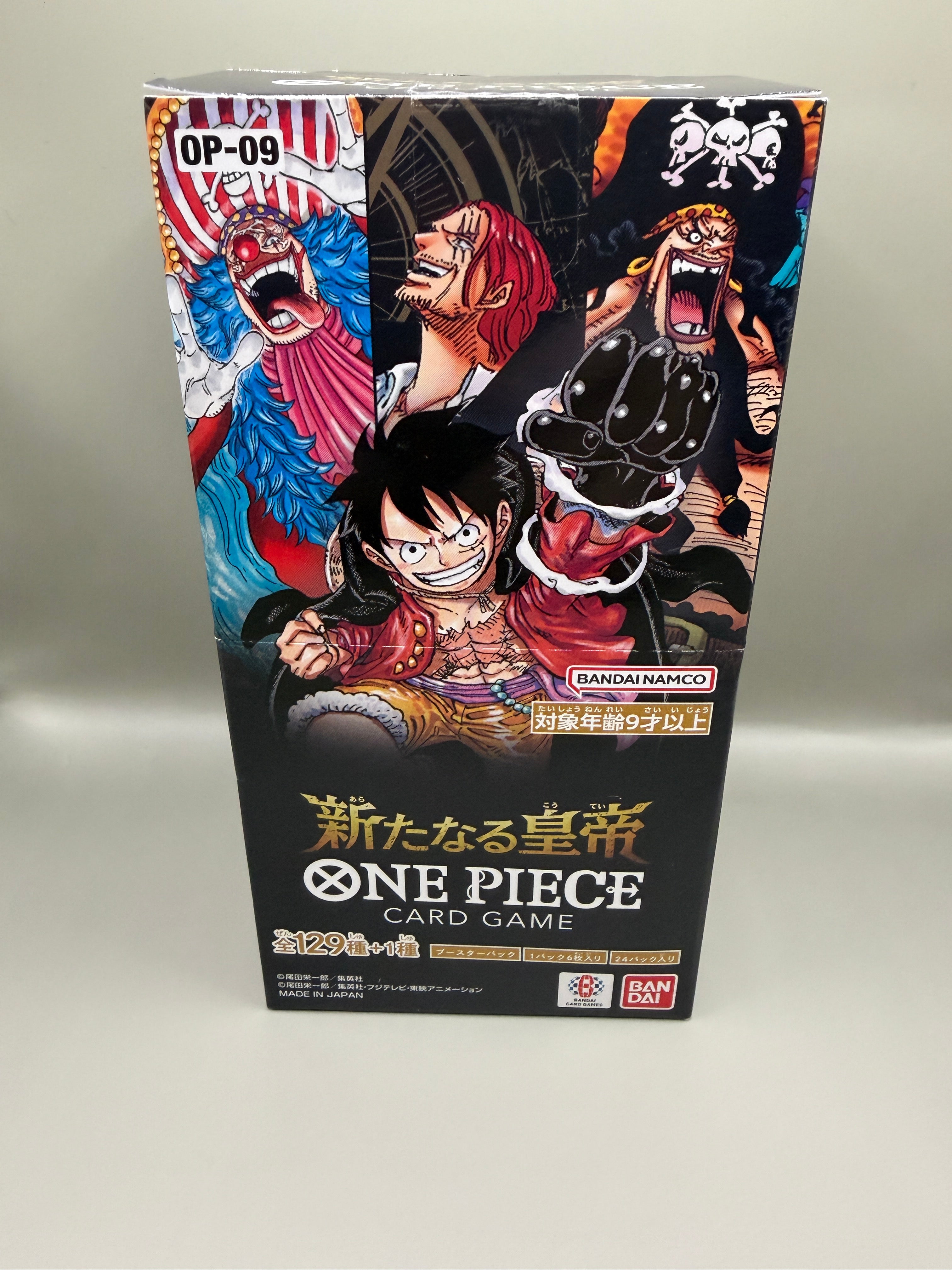 Op-9 One Piece Booster Boxes (JPN)