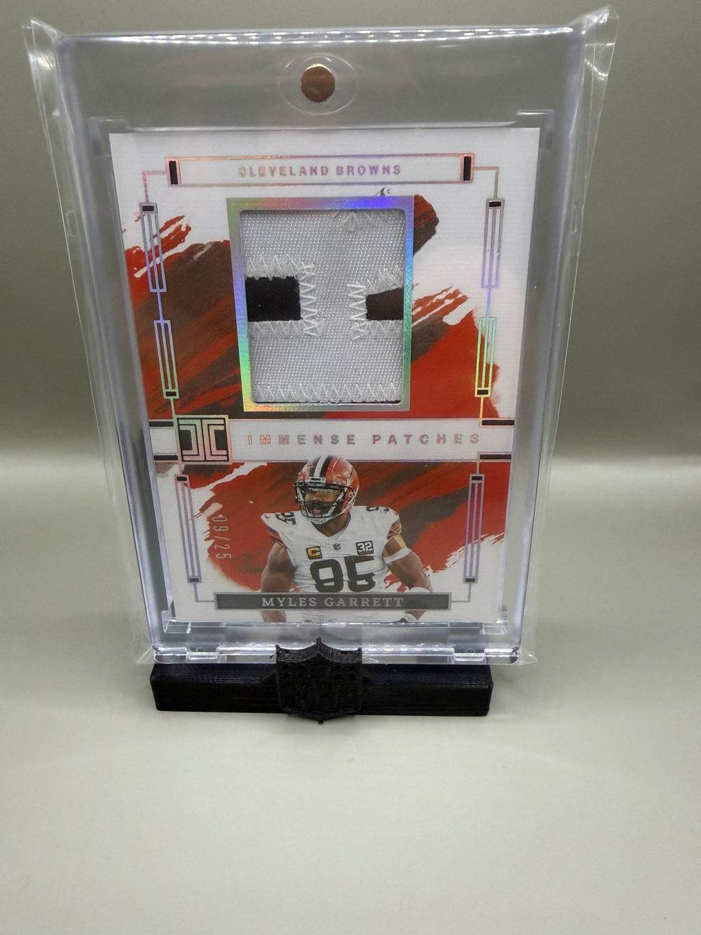 Myles Garrett /25 patch Impeccable