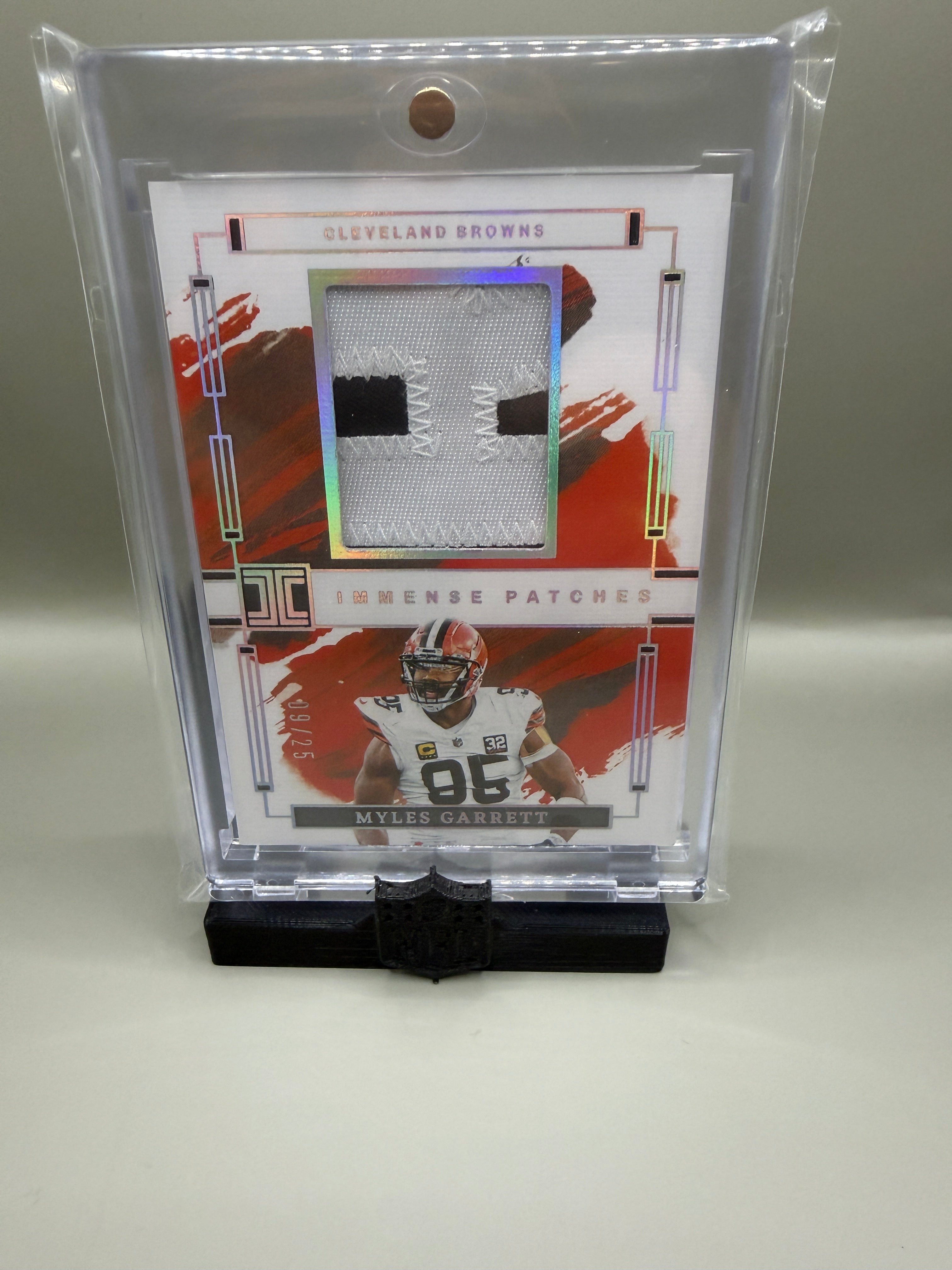 Myles Garrett /25 patch Impeccable
