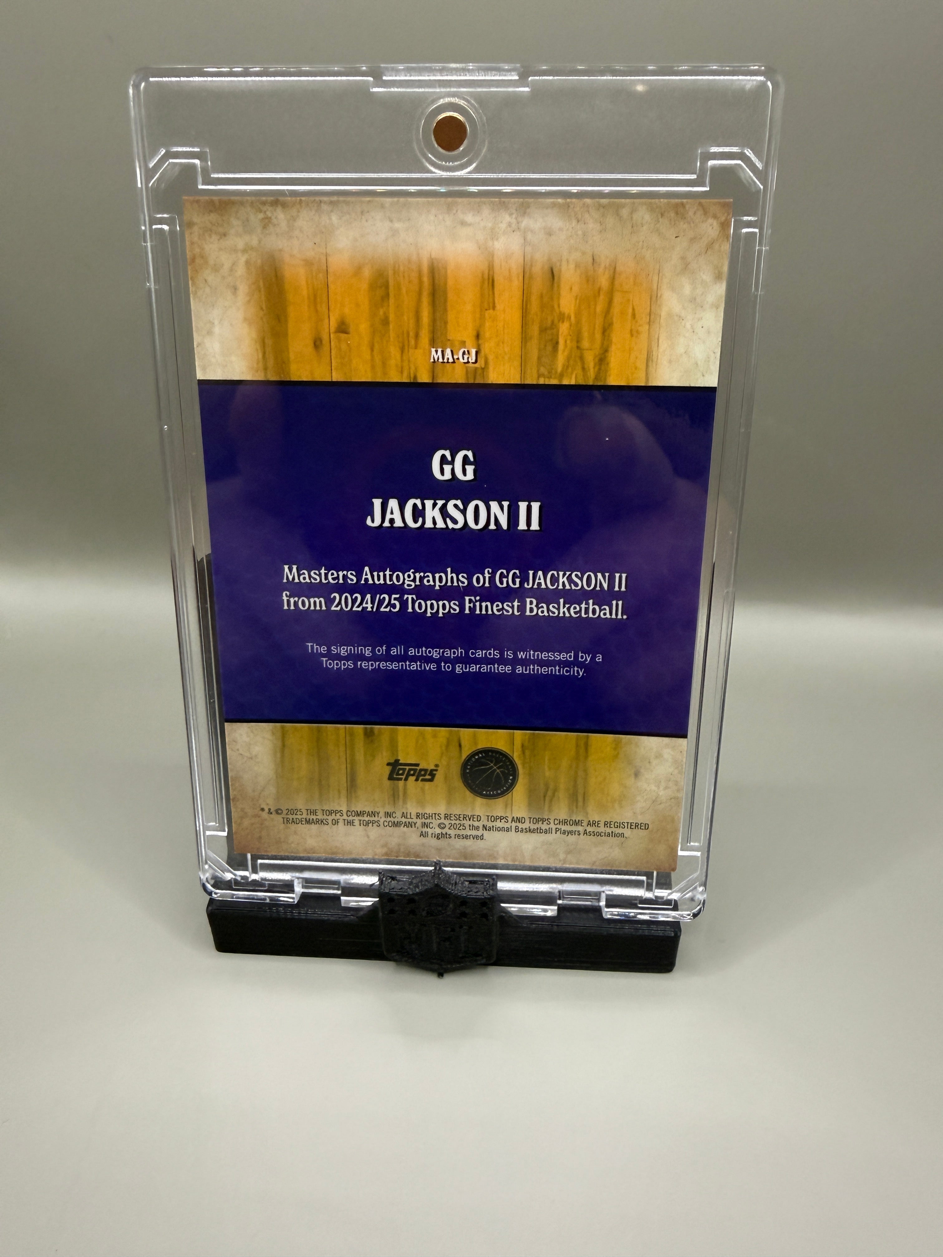 GG Jackson auto /50 gold