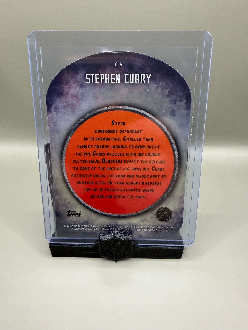 Stephen Curry Die cut