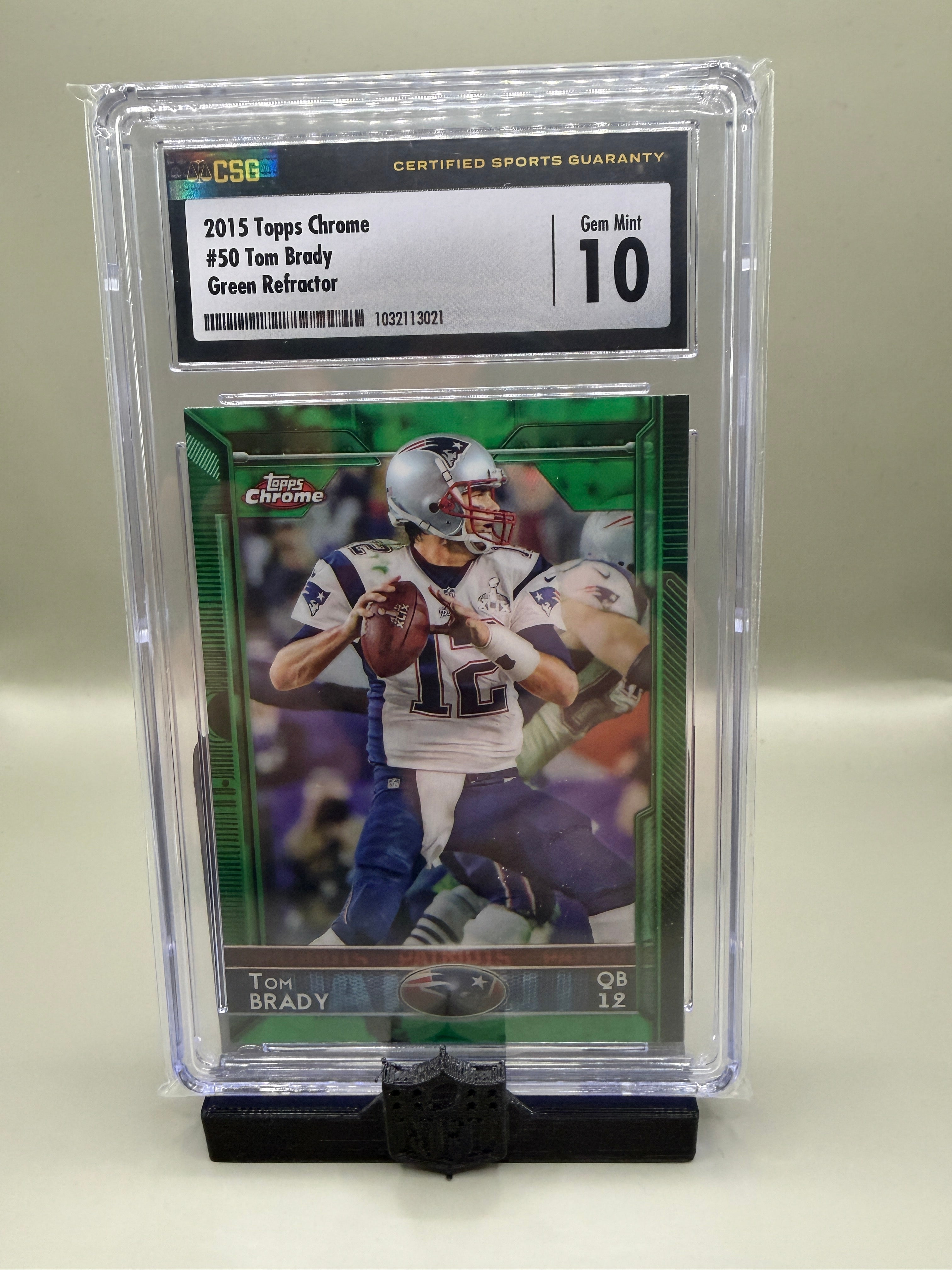 Brady Topps Chrome Refractor